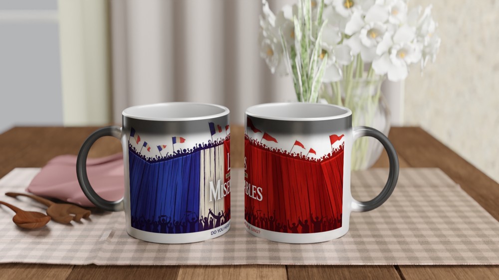 Les Miserables Mug | Do You Hear The People Sing Quote | Musical Theatre Gift | Barricade Design Present for Theatre Lovers — view 3