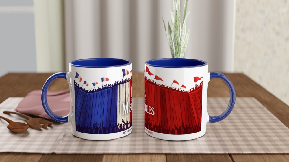 Les Miserables Mug | Do You Hear The People Sing Quote | Musical Theatre Gift | Barricade Design Present for Theatre Lovers — view 4