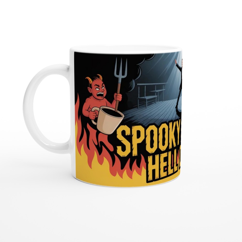Book of Mormon Mug | Spooky Mormon Hell Dream Gift | Musical Theatre Present | Elder Price Heavy Metal Mug — view 10