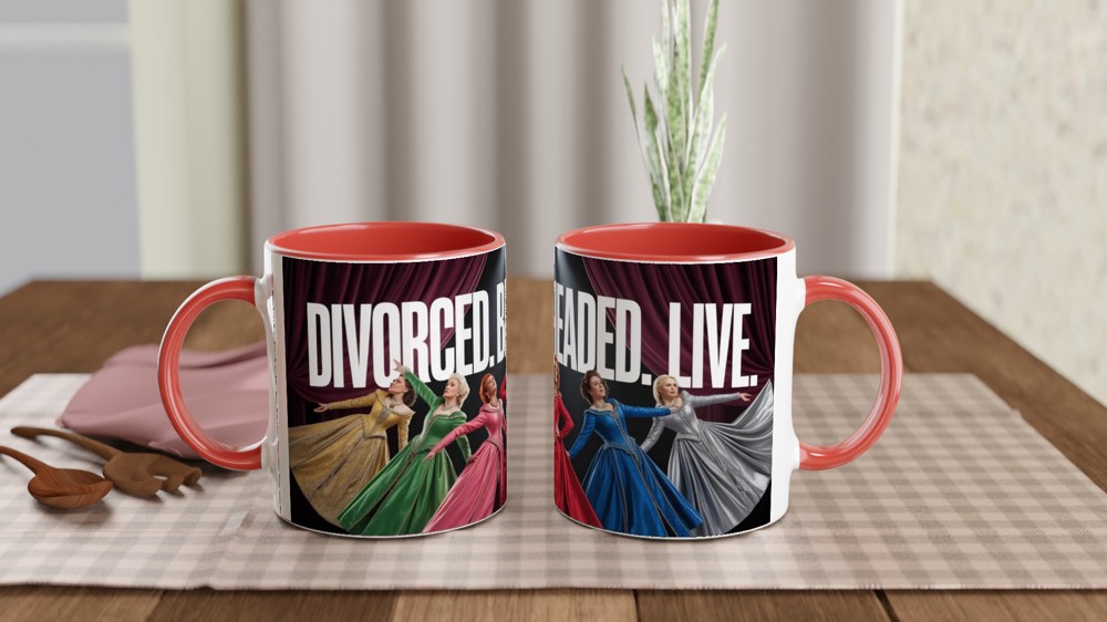 Six the Musical Mug | Divorced Beheaded Died Quote | West End Theatre Gift | Gift for Her and Best Friend — view 7