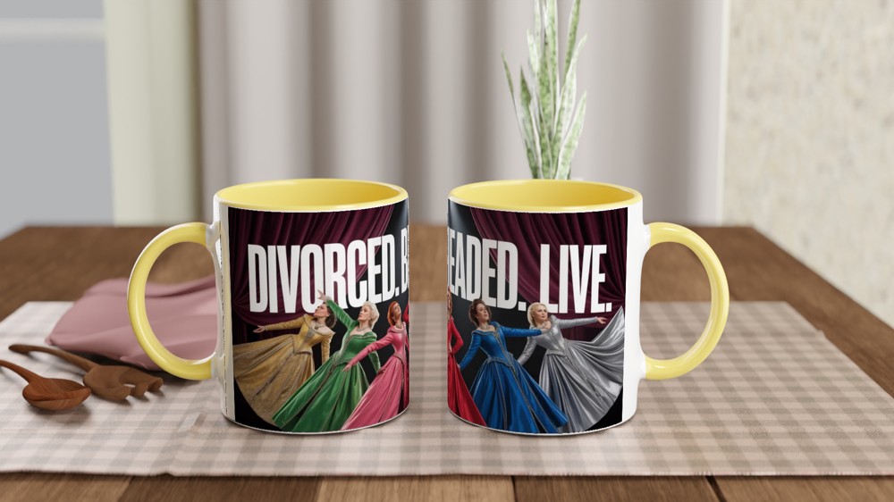 Six the Musical Mug | Divorced Beheaded Died Quote | West End Theatre Gift | Gift for Her and Best Friend — view 8
