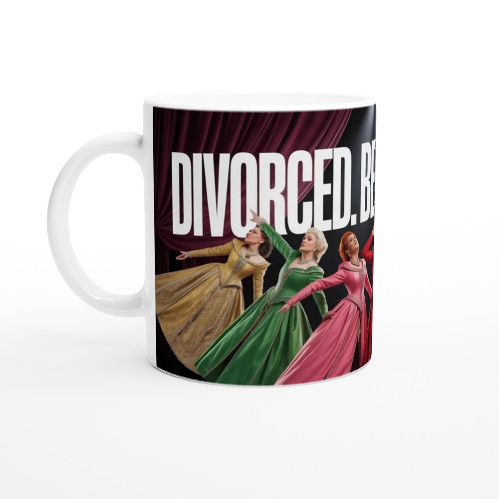 Six the Musical Mug | Divorced Beheaded Died Quote | West End Theatre Gift | Gift for Her and Best Friend — view 10