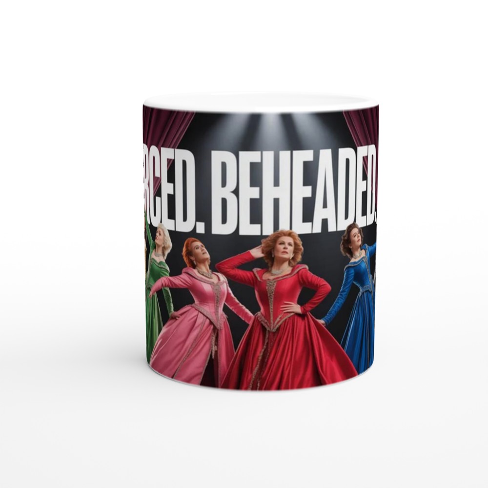 Six the Musical Mug | Divorced Beheaded Died Quote | West End Theatre Gift | Gift for Her and Best Friend — view 11