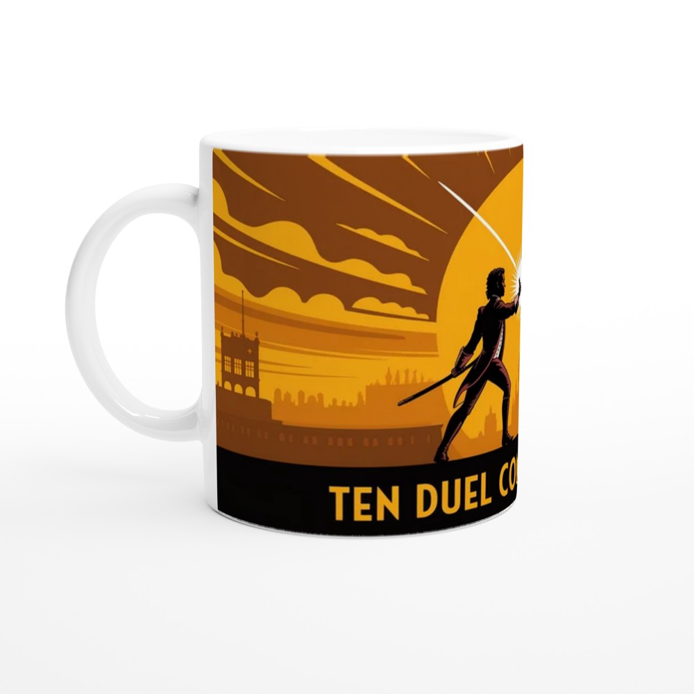Hamilton Mug | Ten Duel Commandments Gift | Musical Theatre Mug | Broadway Fan Present — view 10