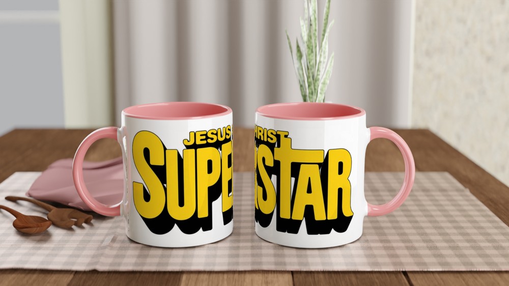 Jesus Christ Superstar Musical Logo Mug — view 6