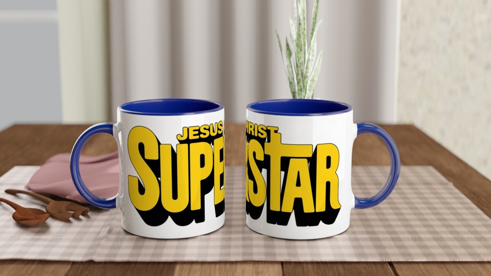 Jesus Christ Superstar Musical Logo Mug — view 4