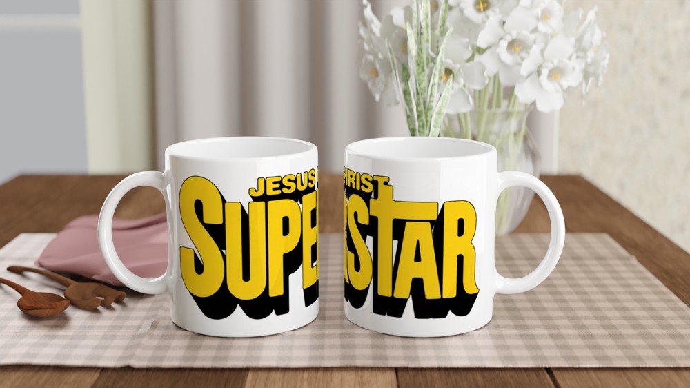 Jesus Christ Superstar Musical Logo Mug
