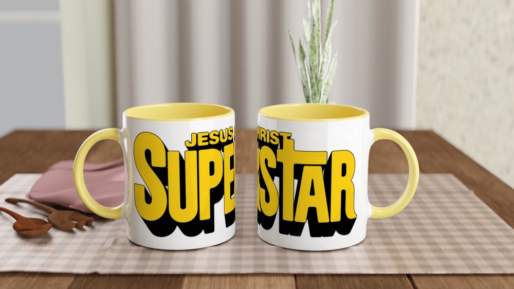 Jesus Christ Superstar Musical Logo Mug — view 8