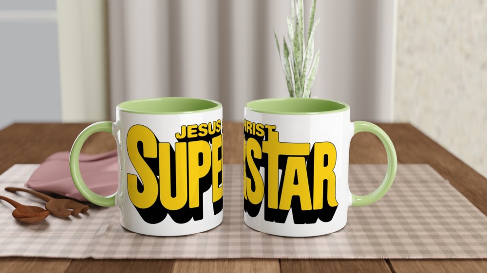 Jesus Christ Superstar Musical Logo Mug — view 5