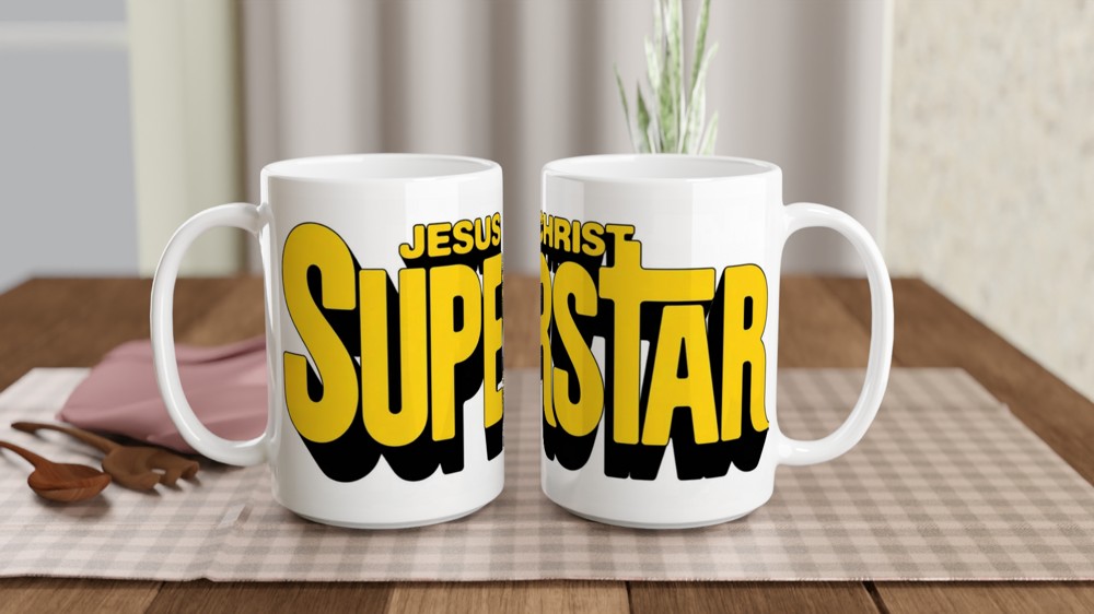 Jesus Christ Superstar Musical Logo Mug — view 2