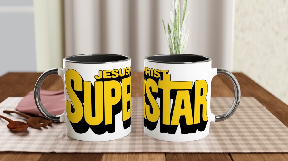 Jesus Christ Superstar Musical Logo Mug — view 9