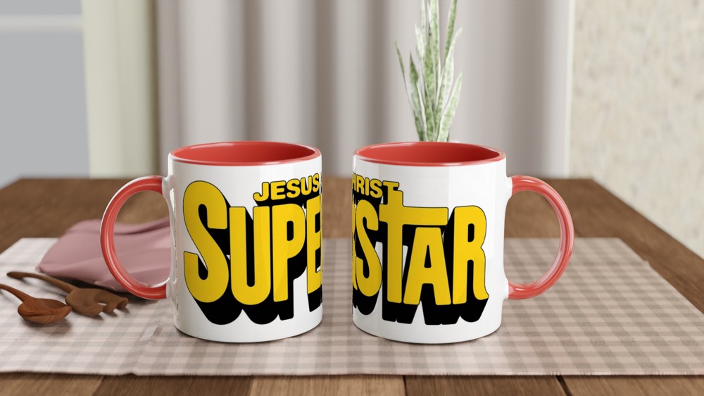 Jesus Christ Superstar Musical Logo Mug — view 7