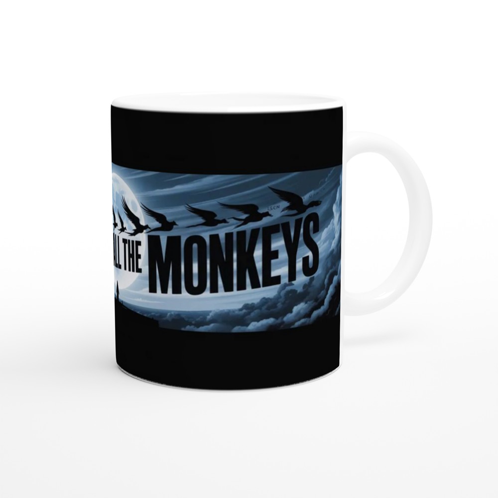 Don't Make Me Call The Monkeys - Flying Monkeys Moonlit Mug — view 12
