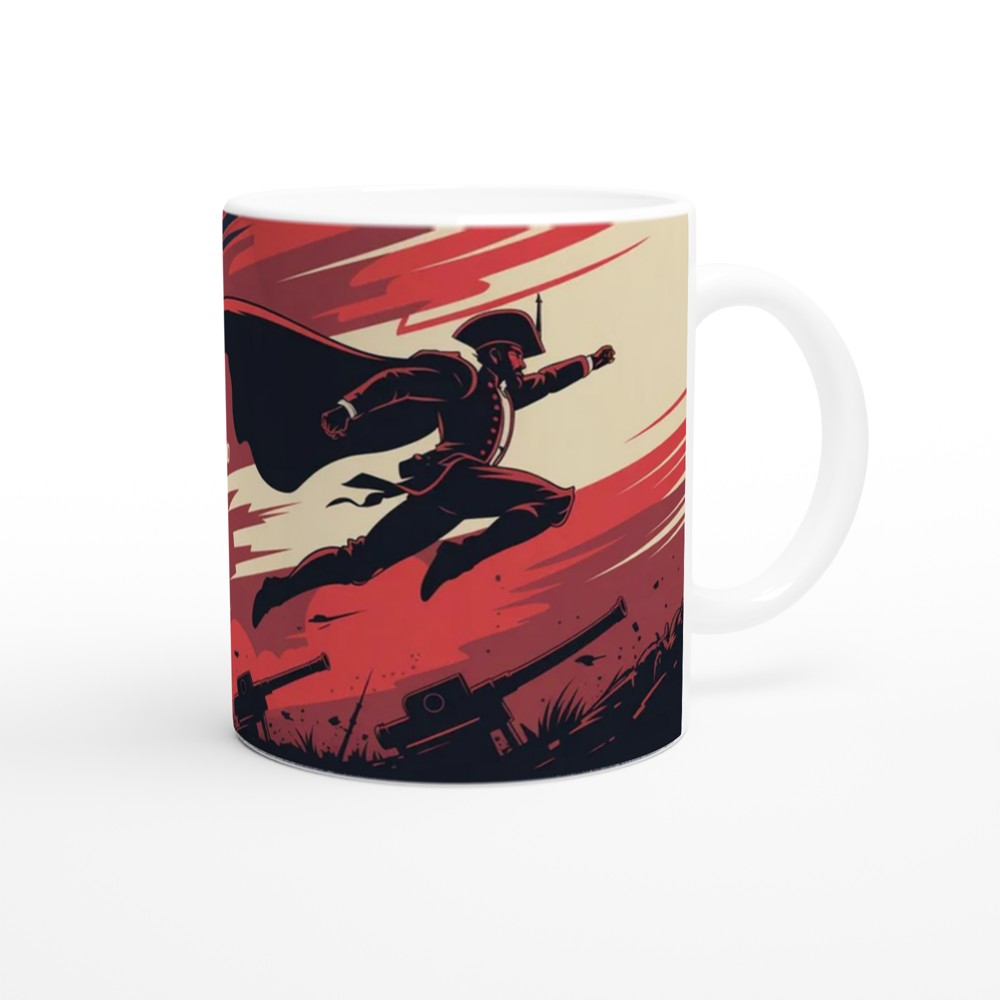 Hamilton Mug | Guns and Ships Lafayette Quote | Musical Theatre Gift | Birthday Present for Best Friend — view 12