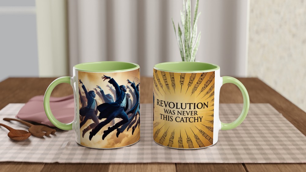 Revolution Was Never This Catchy - Musical Theatre Dance Mug — view 5