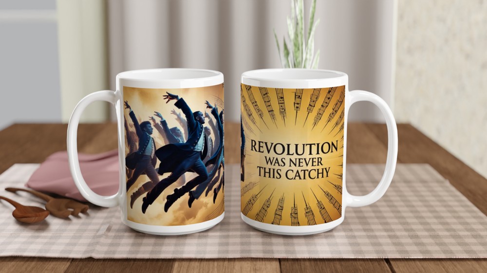 Revolution Was Never This Catchy - Musical Theatre Dance Mug — view 2