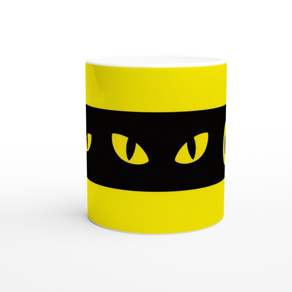 Jellicle Cats Mug | Glowing Eyes Theatre Gift | West End Musical Fan Present | Stage Show Coffee Cup — view 11