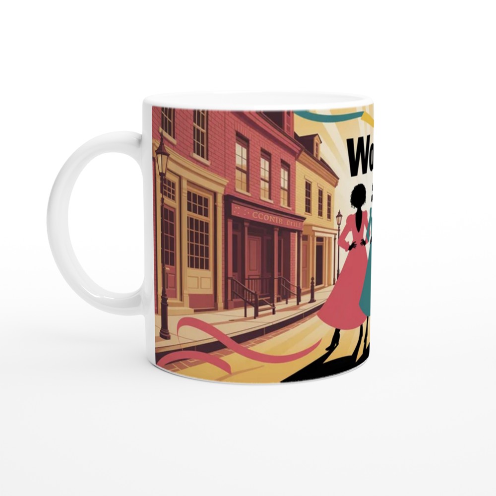 Hamilton Mug | Schuyler Sisters Silhouette | Musical Theatre Gift | West End Theatre Lover Present — view 10