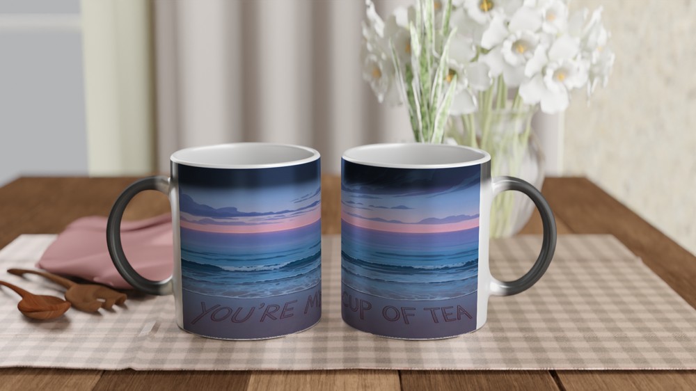 You're My Cup of Tea Beach Sunset Mug — view 3