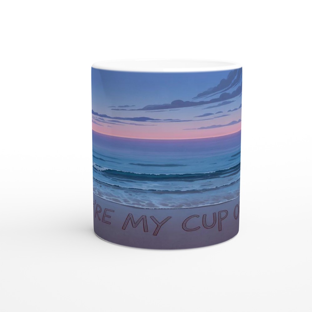 You're My Cup of Tea Beach Sunset Mug — view 11