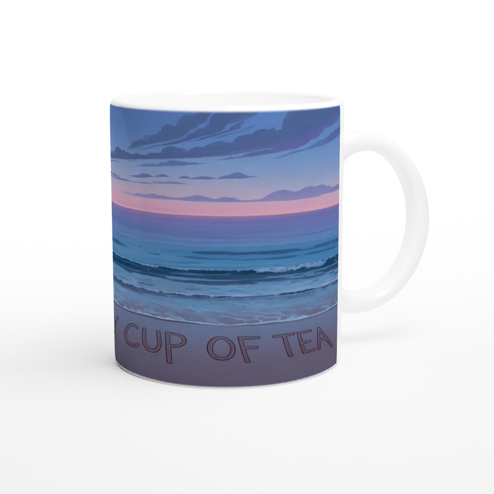 You're My Cup of Tea Beach Sunset Mug — view 12
