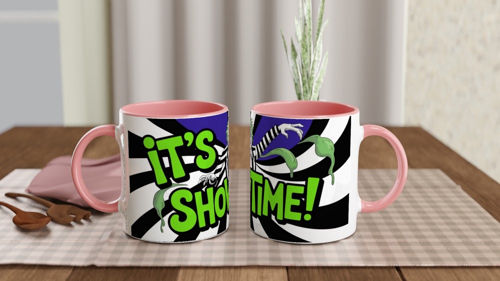 Beetlejuice Mug | It's Showtime Quote | Musical Theatre Gift | West End Present for Best Friend — view 6