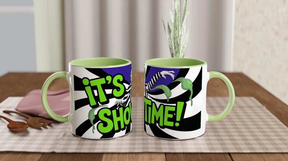 Beetlejuice Mug | It's Showtime Quote | Musical Theatre Gift | West End Present for Best Friend — view 5