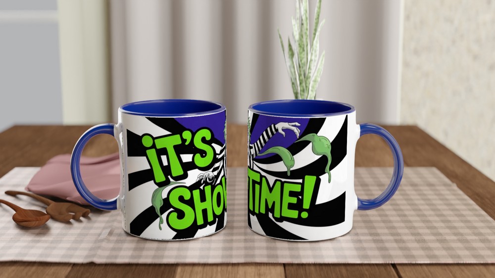 Beetlejuice Mug | It's Showtime Quote | Musical Theatre Gift | West End Present for Best Friend — view 4