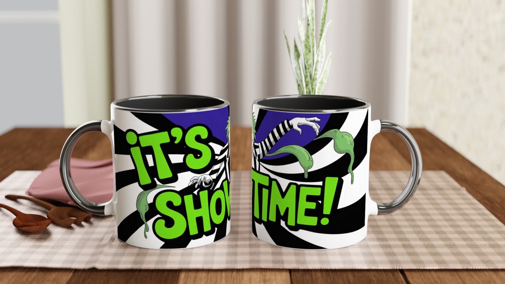Beetlejuice Mug | It's Showtime Quote | Musical Theatre Gift | West End Present for Best Friend — view 9