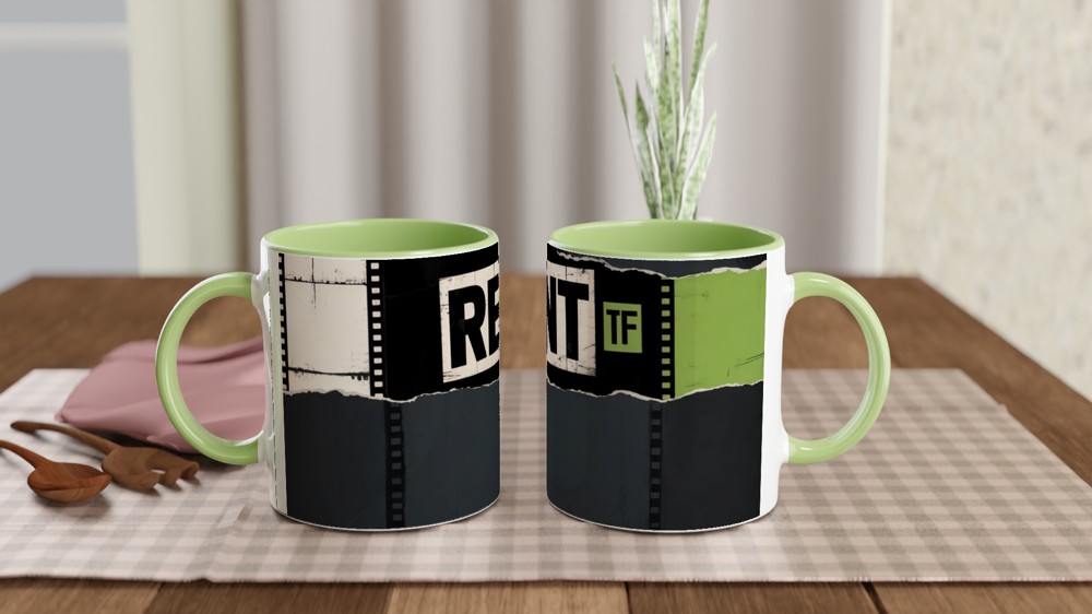 Rent Musical Mug | Seasons of Love Quote | Theatre Lover Gift | Bohemian Film Strip Mug — view 5