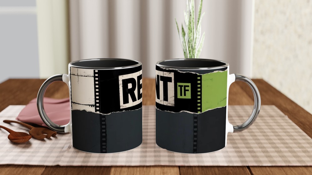 Rent Musical Mug | Seasons of Love Quote | Theatre Lover Gift | Bohemian Film Strip Mug — view 9
