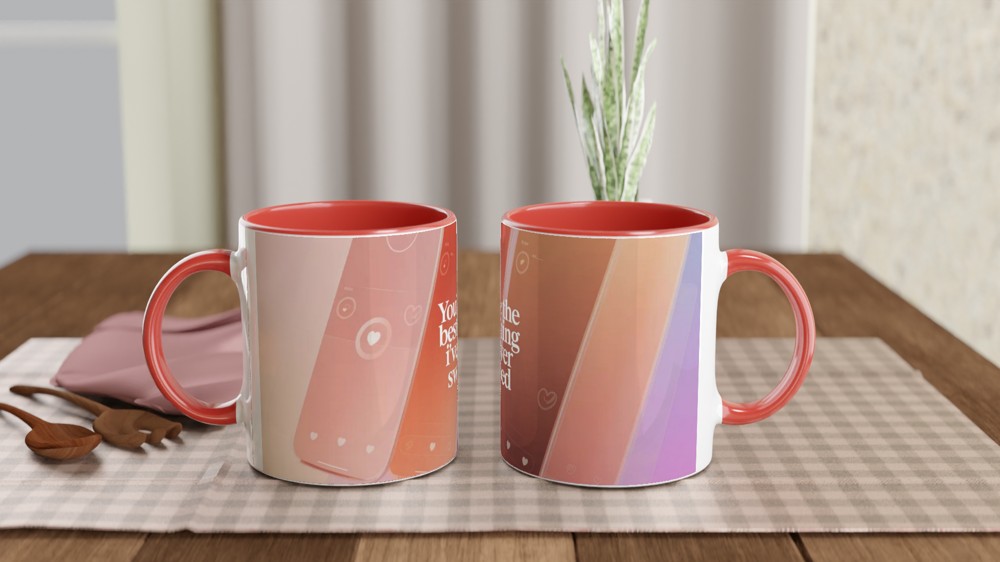 You're The Best Thing I've Ever Swiped - Dating App Romance Mug — view 7