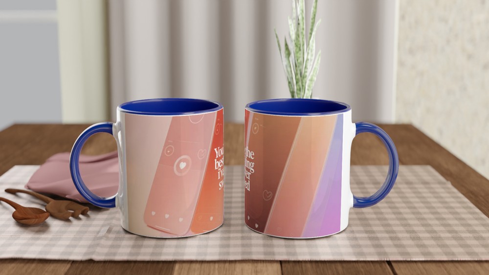 You're The Best Thing I've Ever Swiped - Dating App Romance Mug — view 4