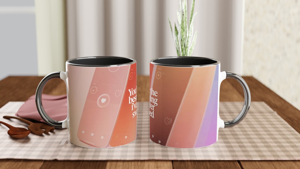 You're The Best Thing I've Ever Swiped - Dating App Romance Mug — view 9