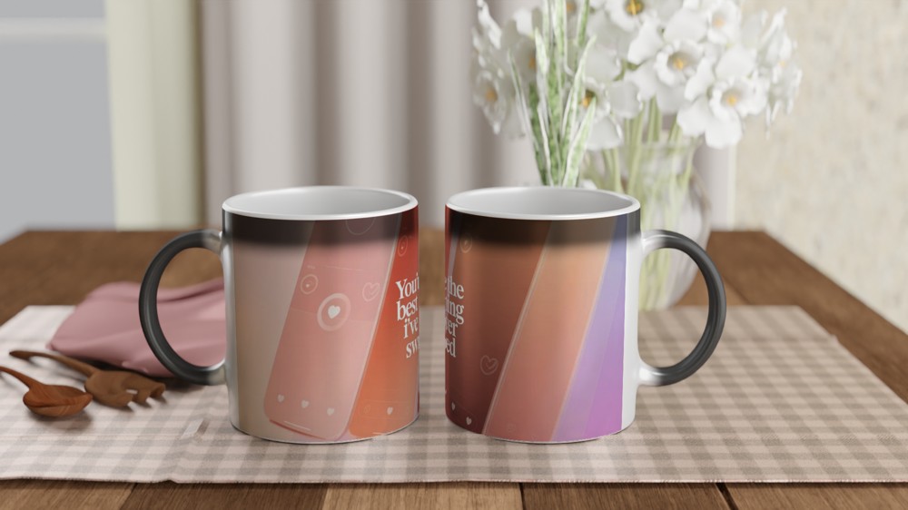 You're The Best Thing I've Ever Swiped - Dating App Romance Mug — view 3
