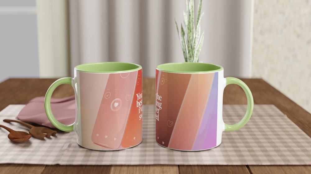 You're The Best Thing I've Ever Swiped - Dating App Romance Mug — view 5