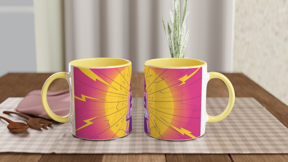 I'm Not A Girl I'm A Weapon Empowerment Mug — view 8