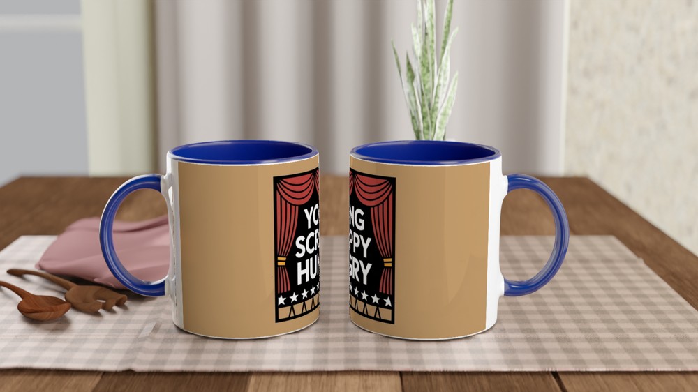 Hamilton Mug | Young Scrappy Hungry Quote | Musical Theatre Gift | Broadway Fan Present — view 4