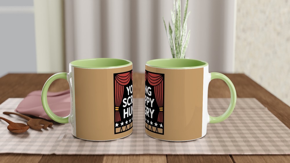 Hamilton Mug | Young Scrappy Hungry Quote | Musical Theatre Gift | Broadway Fan Present — view 5
