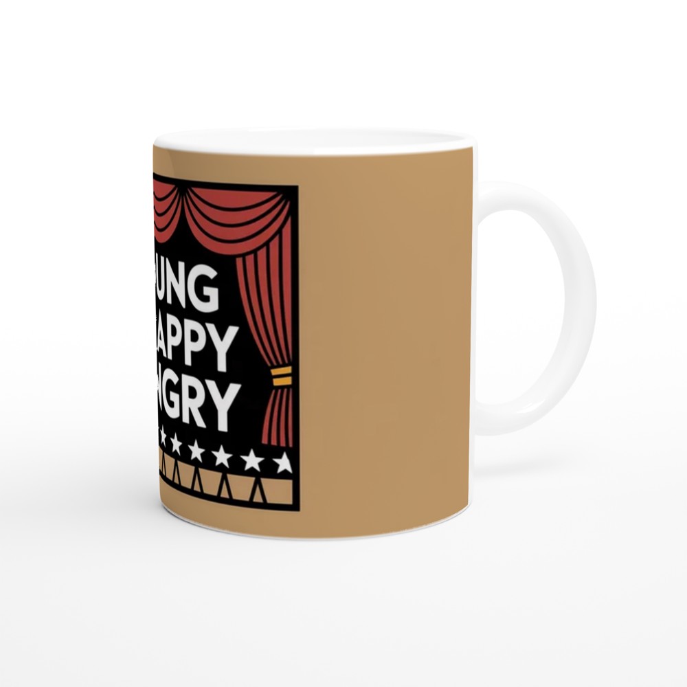 Hamilton Mug | Young Scrappy Hungry Quote | Musical Theatre Gift | Broadway Fan Present — view 12