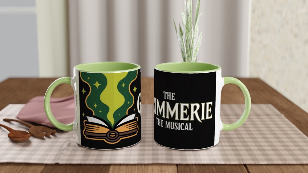 The Grimmerie The Musical Magic Book Mug — view 5