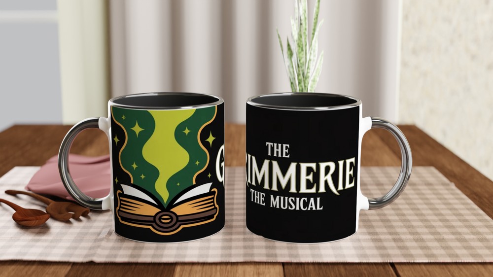 The Grimmerie The Musical Magic Book Mug — view 9
