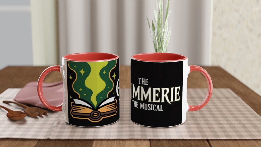 The Grimmerie The Musical Magic Book Mug — view 7