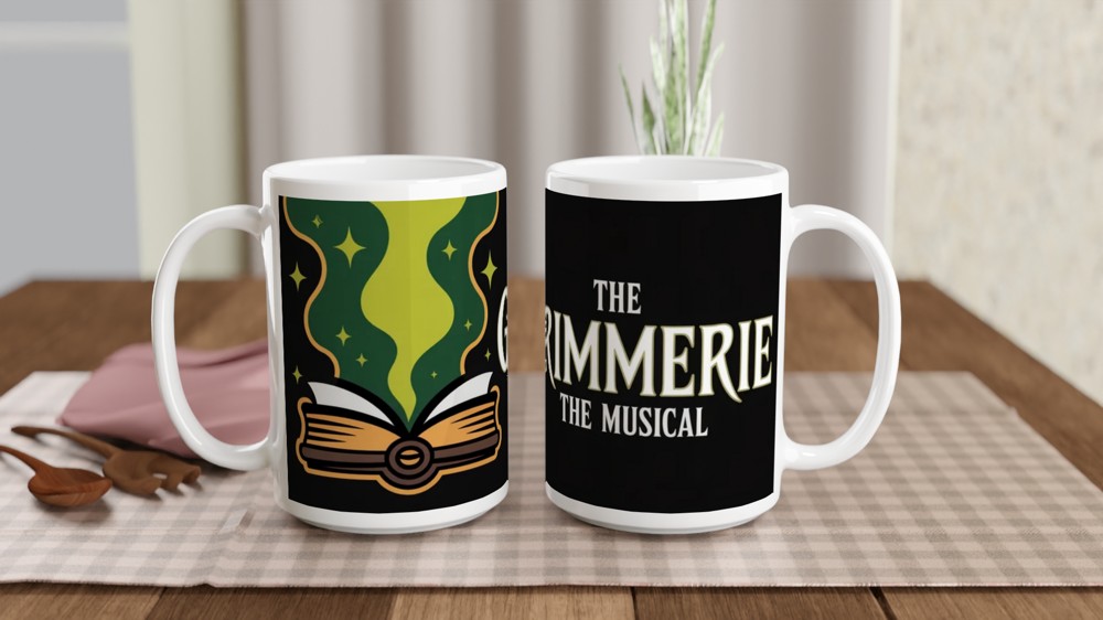 The Grimmerie The Musical Magic Book Mug — view 2