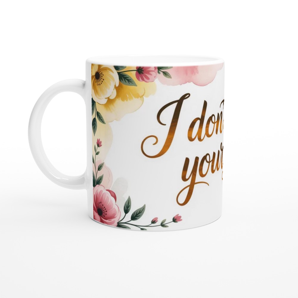 Six the Musical Mug | I Don't Need Your Love Quote | Catherine Parr Theatre Gift | Musical Theatre Mug for Her — view 10