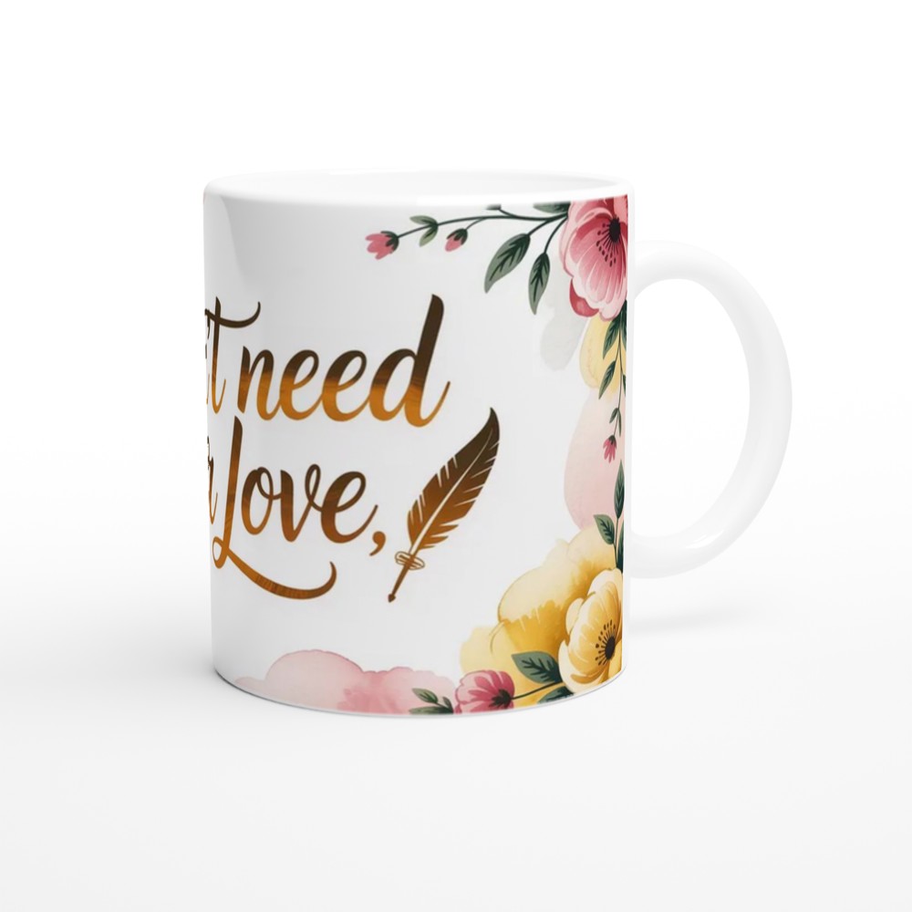 Six the Musical Mug | I Don't Need Your Love Quote | Catherine Parr Theatre Gift | Musical Theatre Mug for Her — view 12