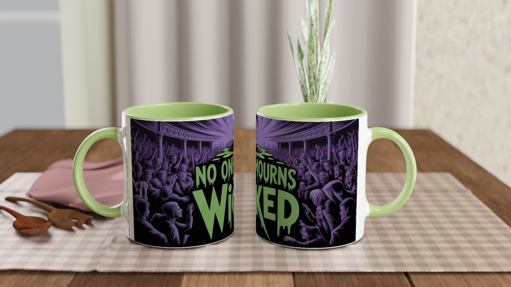 Wicked Inspired Mug | Melting Witch Hat Design | Musical Theatre Gift | West End Present for Her — view 5