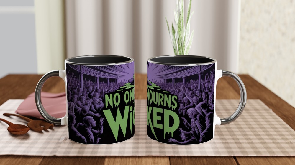 Wicked Inspired Mug | Melting Witch Hat Design | Musical Theatre Gift | West End Present for Her — view 9