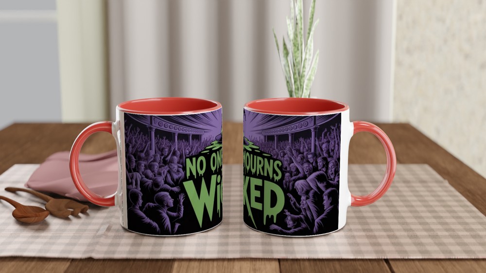 Wicked Inspired Mug | Melting Witch Hat Design | Musical Theatre Gift | West End Present for Her — view 7