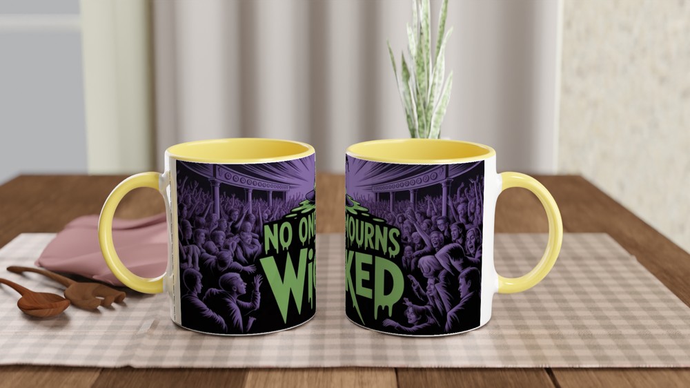 Wicked Inspired Mug | Melting Witch Hat Design | Musical Theatre Gift | West End Present for Her — view 8